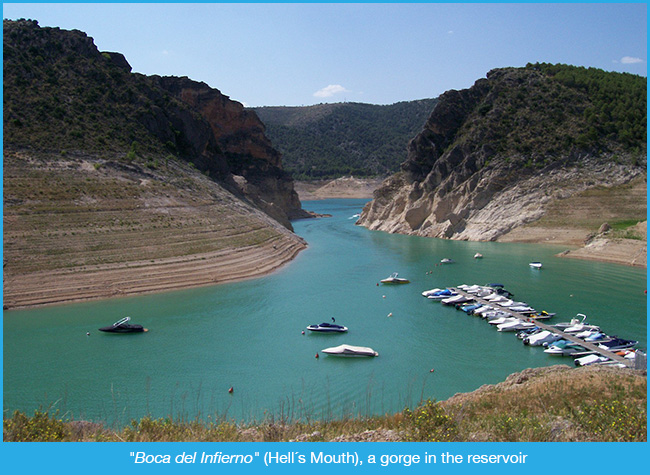 The reservoir of Entrepeñas