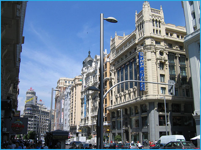 Building in Madrid