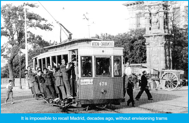 Trams in Madrid