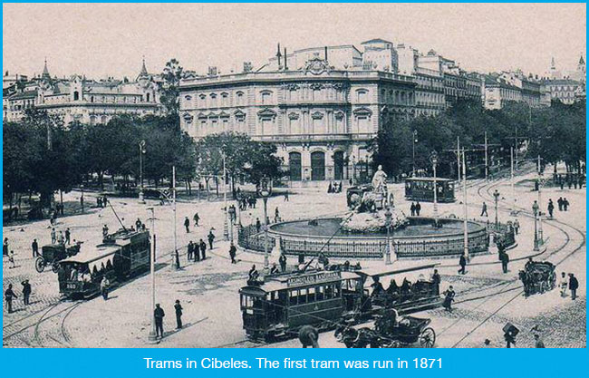 Trams in Madrid