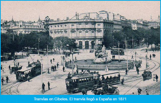Tranvías en Madrid