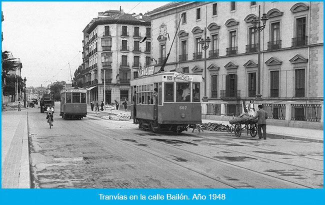 Tranvías en Madrid