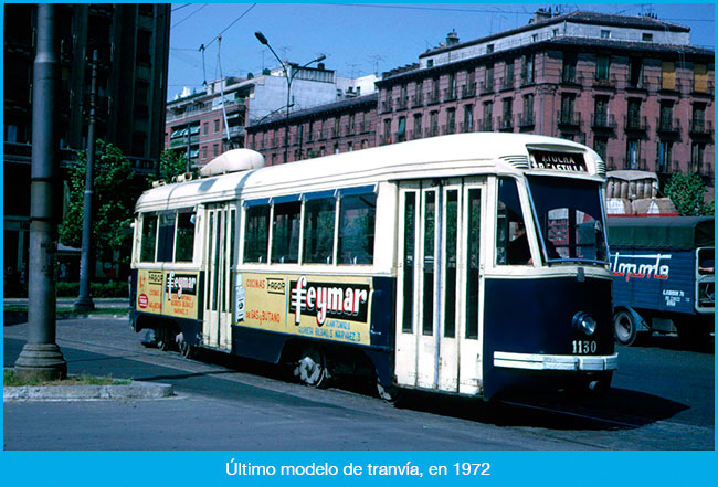 Tranvías en Madrid