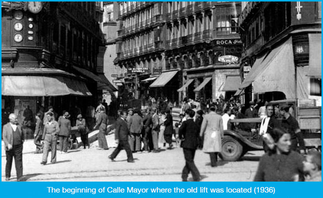 calle Mayor in Madrid