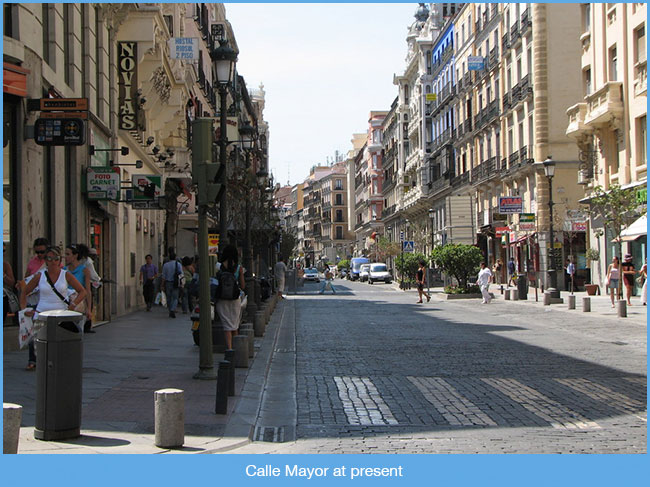 calle Mayor in Madrid