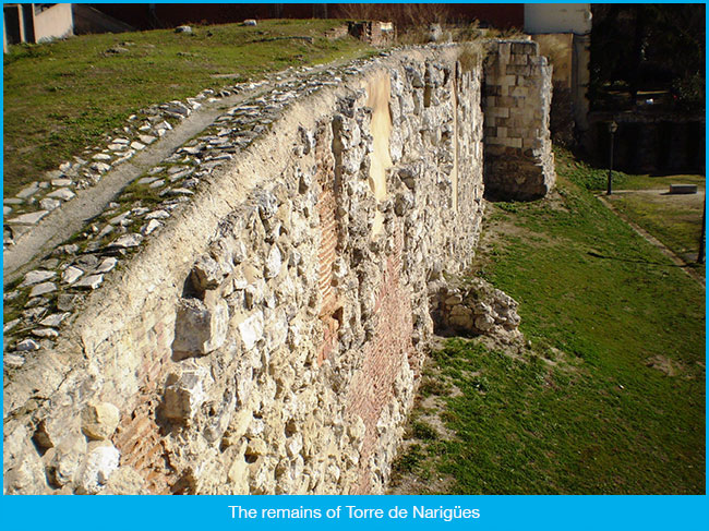 The Muslim city wall of Madrid