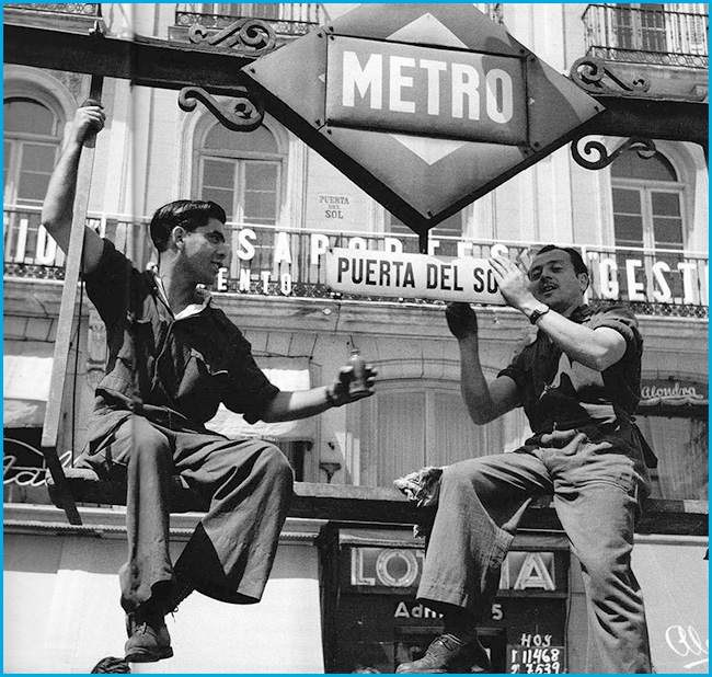 Madrid, a day in 1955