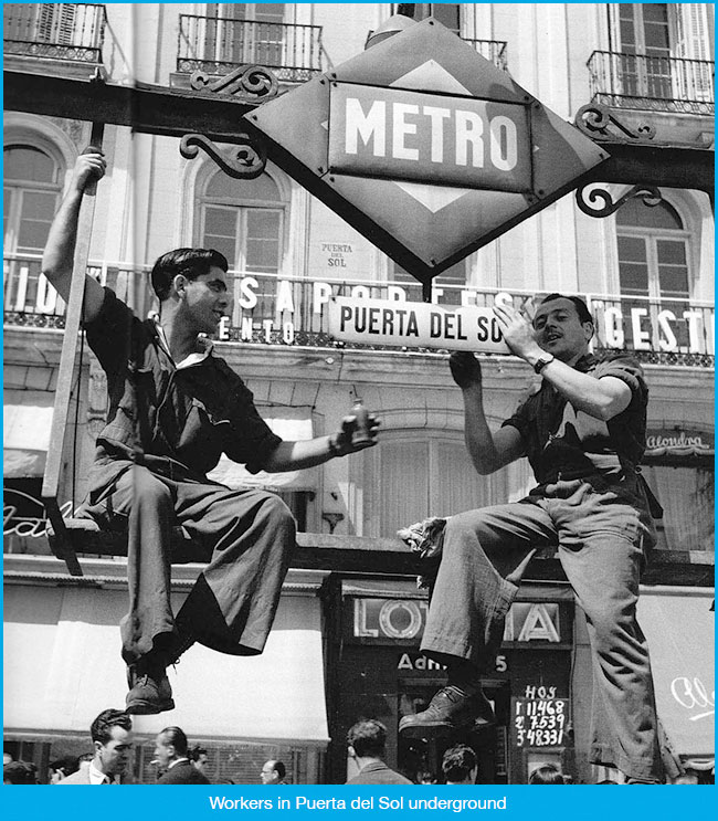 Madrid, a day in 1955