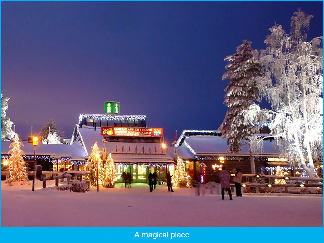 Rovaniemi: a Christmas trip