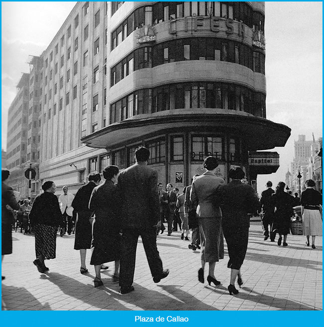 Madrid, un día de 1955