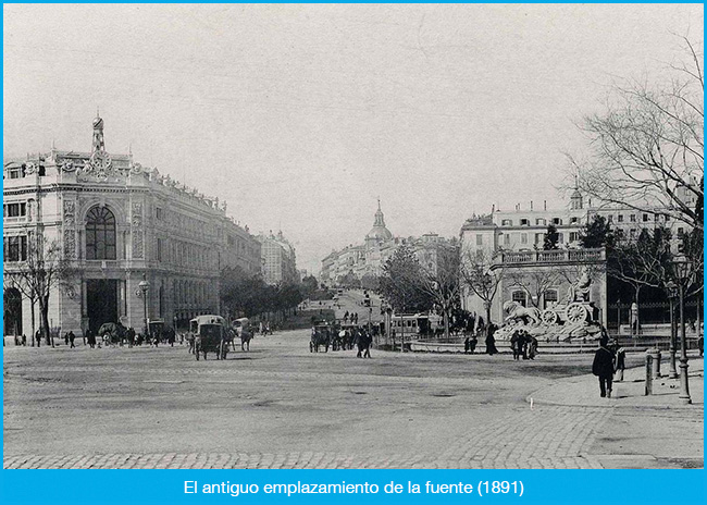 El pasado de la Plaza de Cibeles