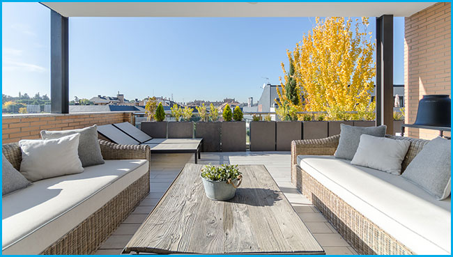 The importance of having a terrace