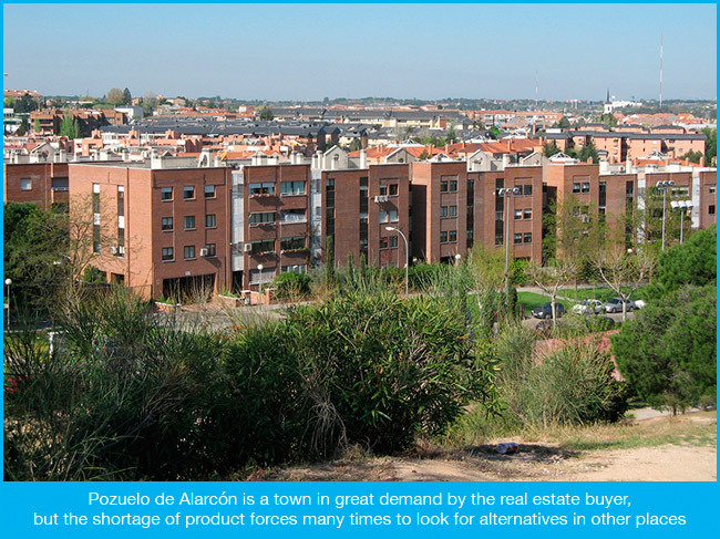 Pozuelo de Alarcón is a difficult area to find property