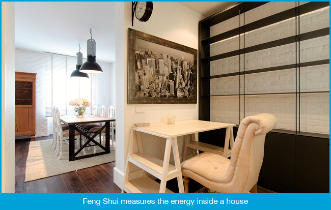 Feng Shui: organizes the space to live better