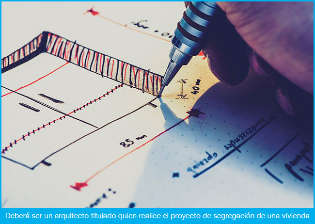 Segregar una vivienda en dos