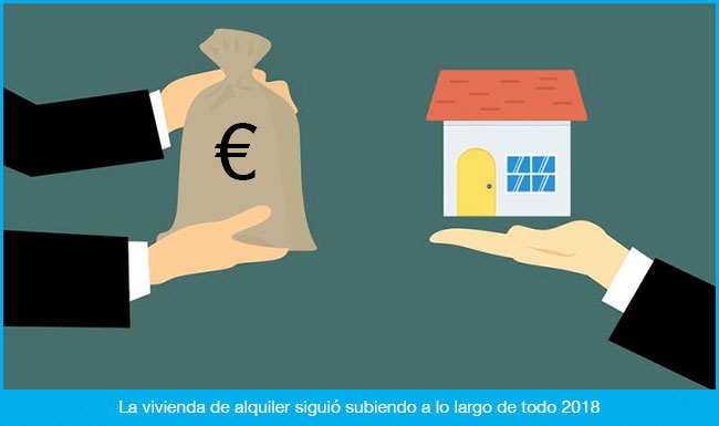 La vivienda de alquiler sigue subiendo 