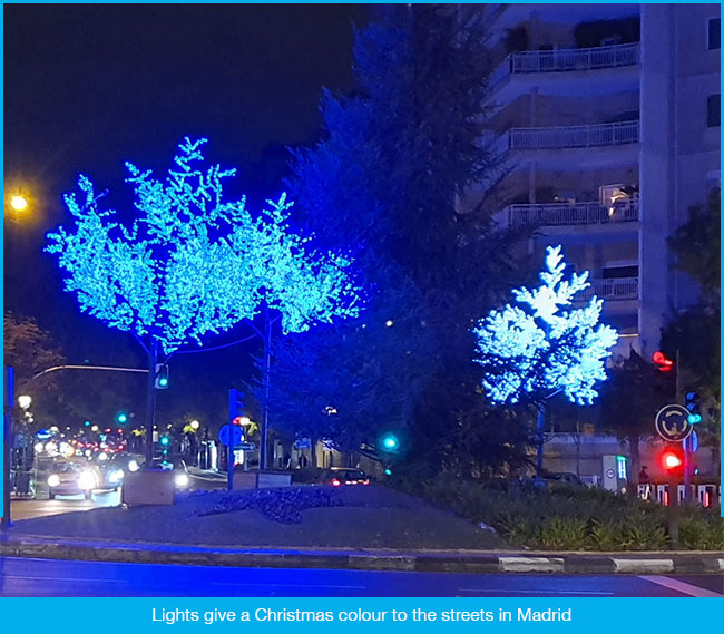 Madrid shines at Christmas