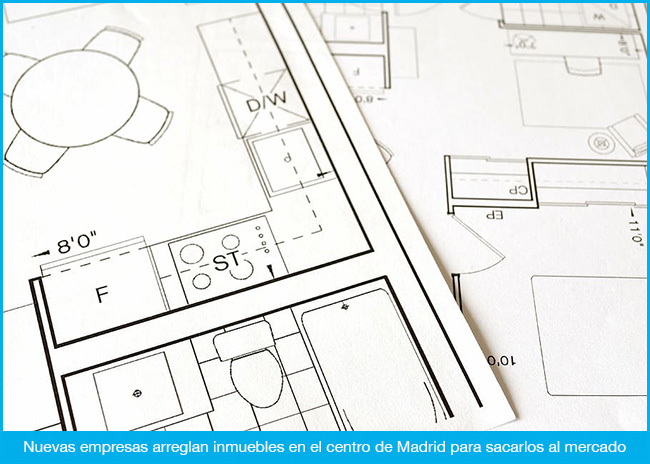 Arreglando inmuebles en el centro de Madrid