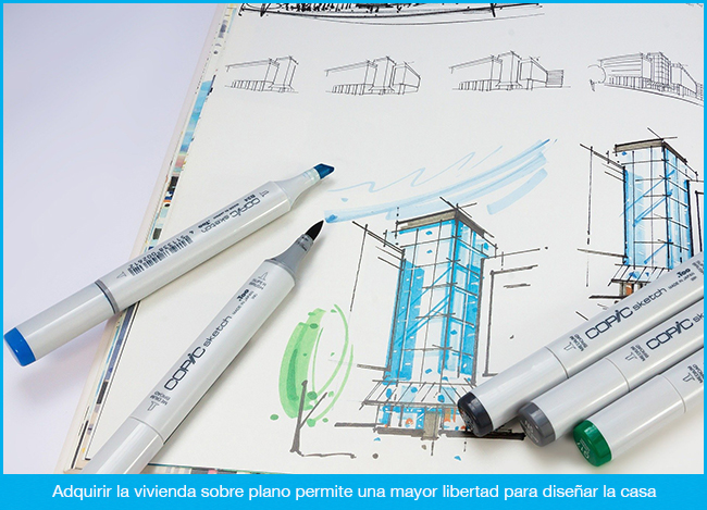 Comprar vivienda sobre plano 