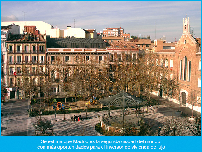 A la vivienda de lujo le gusta Madrid