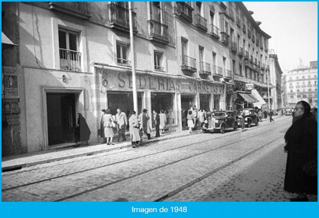 Calle de Carretas, corazón de Madrid
