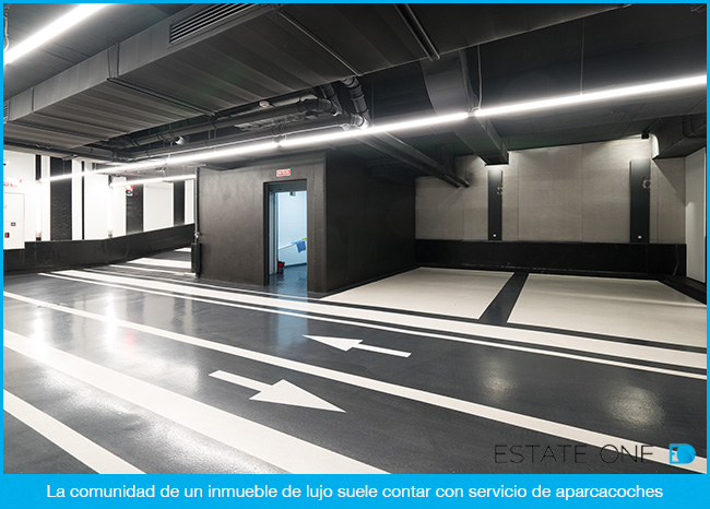 La comunidad de un inmueble de lujo