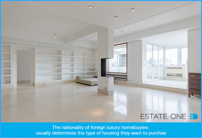 Foreign buyers of luxury housing in Madrid