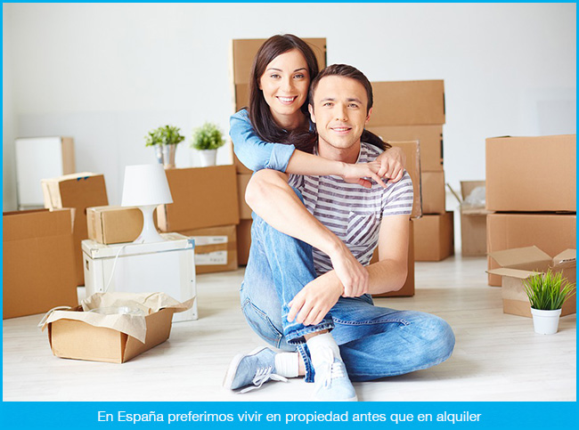 España prefiere la vivienda en propiedad