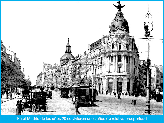 Años 20: Madrid hace un siglo 