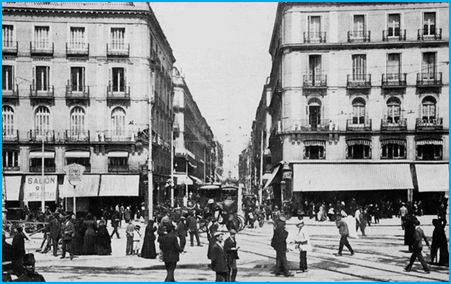 Calle de Preciados: a look at its past