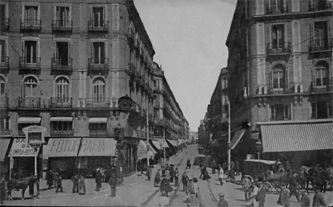Calle de Preciados: a look at its past