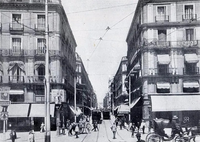 Calle de Preciados: a look at its past