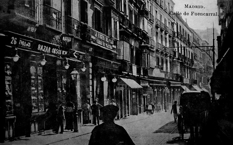 Calle de Fuencarral: retrocediendo en el tiempo
