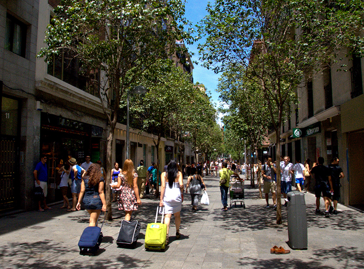 Calle de Fuencarral: retrocediendo en el tiempo