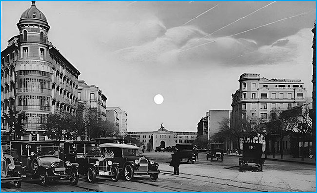 La calle Goya a través del tiempo