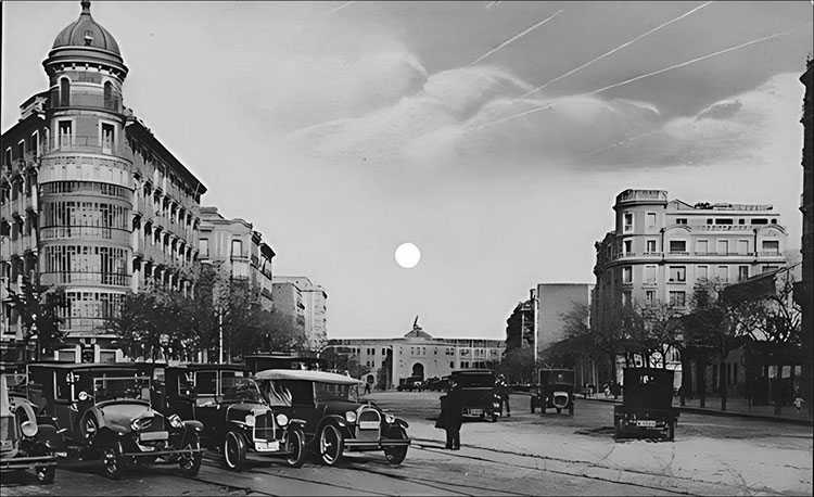 La calle Goya a través del tiempo